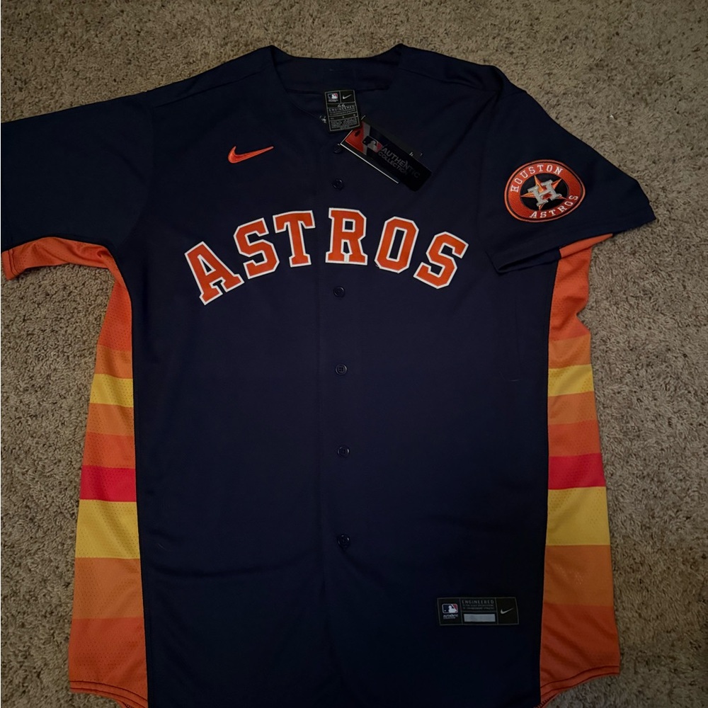 Houston Astros Jose Altuve Authentic Jersey